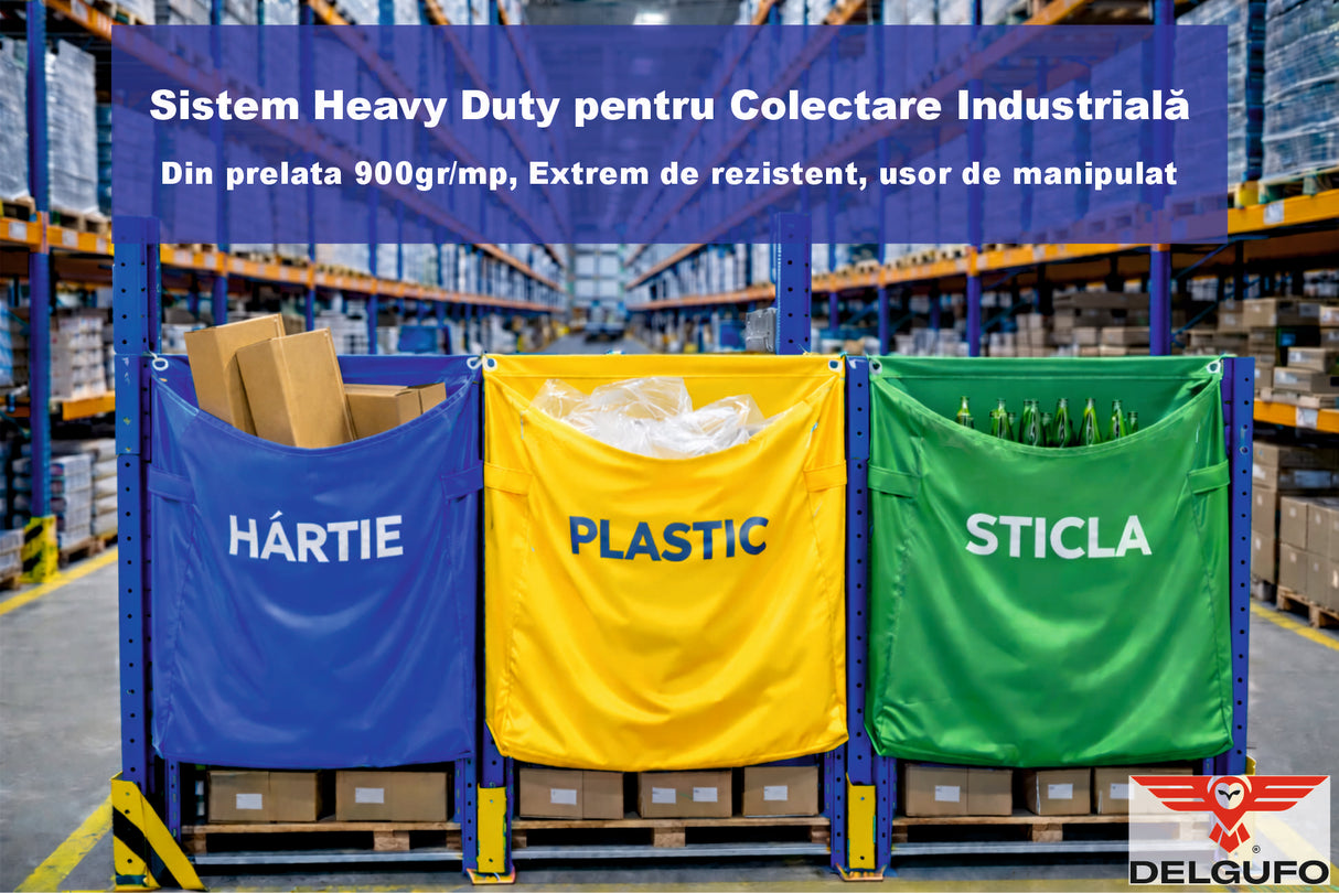 Sistem Heavy Duty pentru Colectare Industrială din prelata PVC
