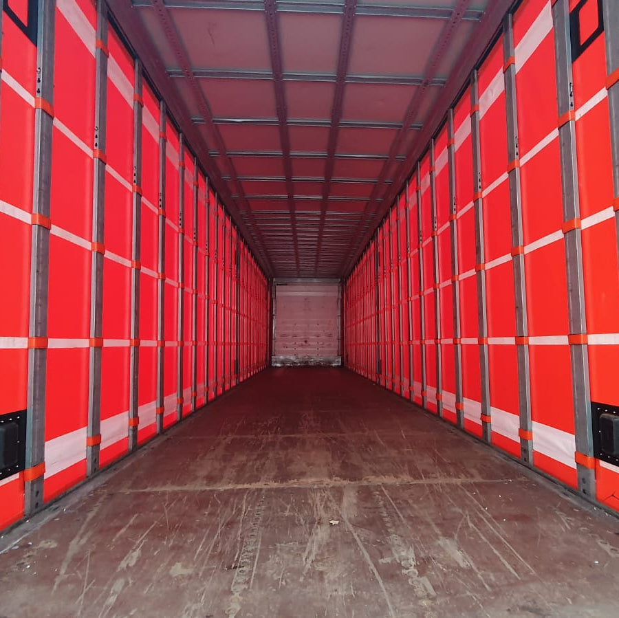 Perdele prelata cu bare de aluminiu pentru transport marfuri grele