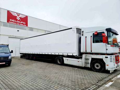 Prelata laterală CODE XL pentru semiremorcă TIR