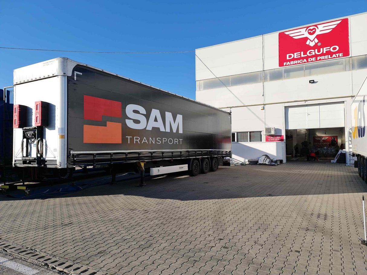 Prelata laterală standard pentru semiremorcă TIR